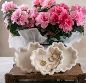 Χειροποίητο Γύψινο Σκεύος Καρδιά. All in One Heart Φωτογραφία 3